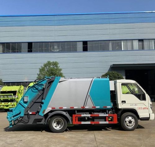 福田5方藍牌壓縮式垃圾車 高效可靠的城市生活垃圾轉運解決方案
